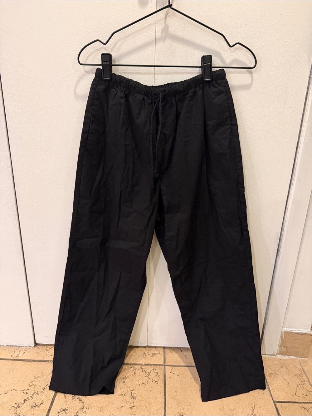 Banana Republic poplin drawstring pants size xs petite